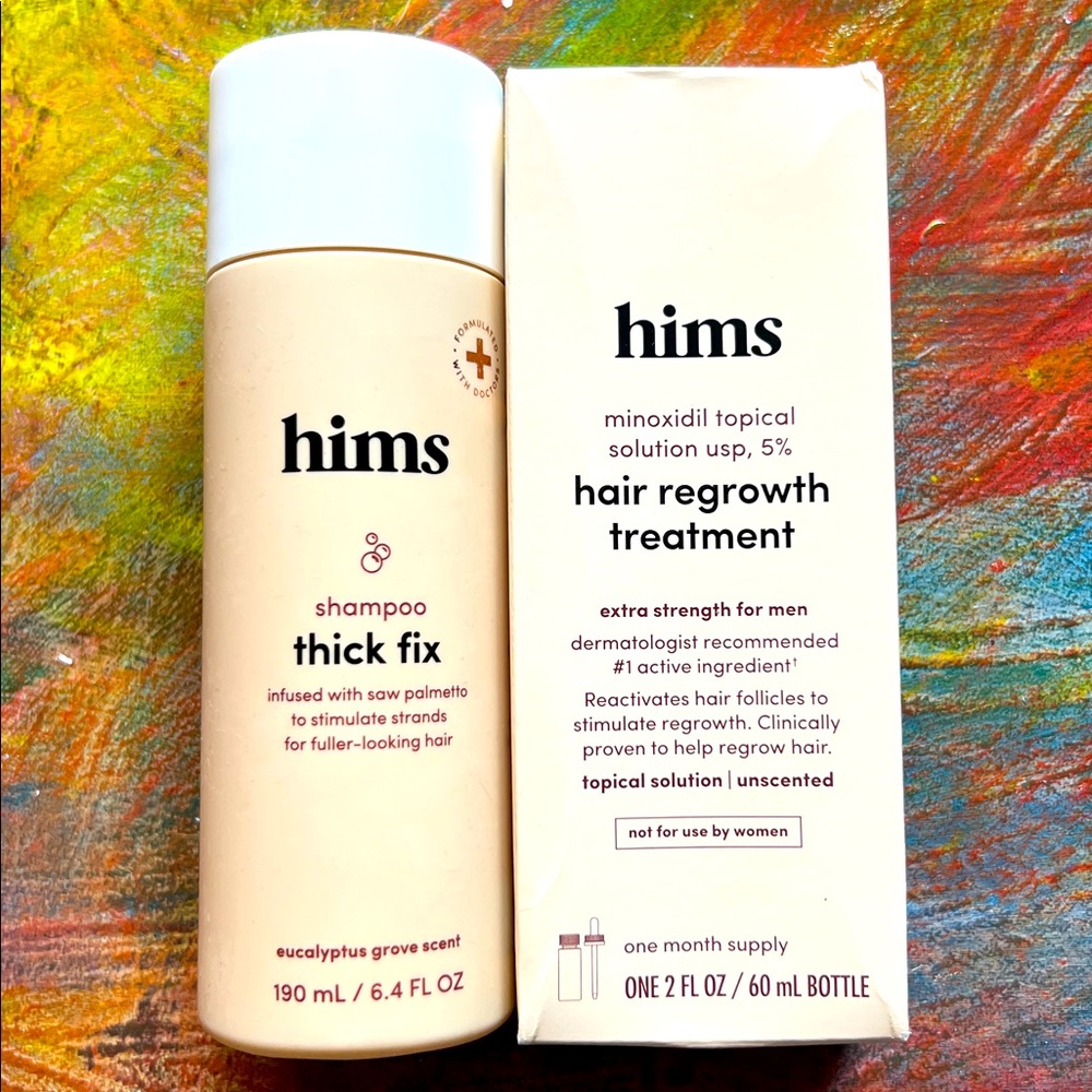 HIMS Hair set (The thick fix) bundle of 2 Brand New Set